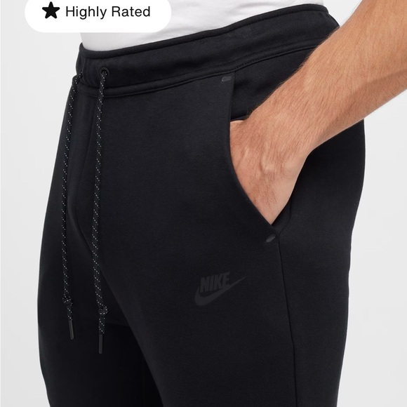 NWT Nike Men's Black Jogger Pants - Picture 2 of 10